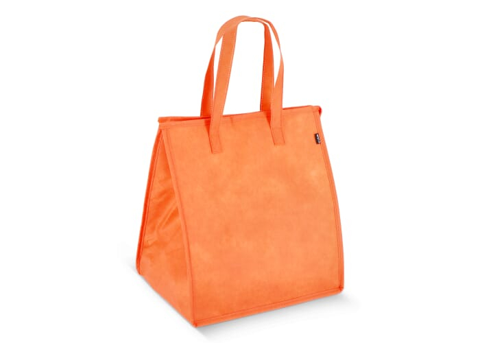 Cabas isotherme personnalisé en intissé 75 g/m² Orange