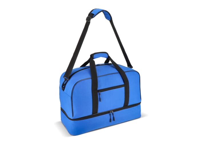 Sac de sport personnalisé à compartiment chaussures Bleu