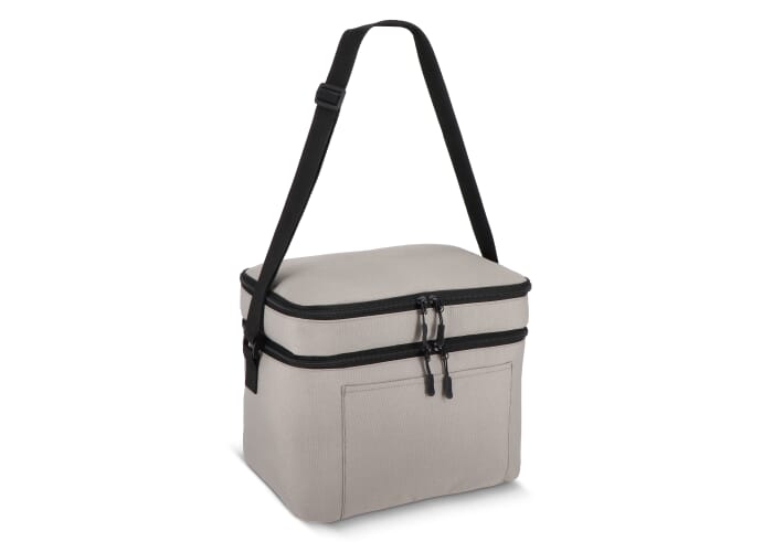 Sac isotherme à double étage à personnaliser Gris