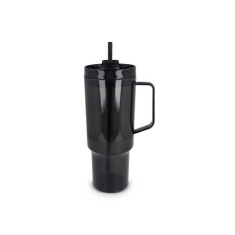 Mug en rPET avec paille 1,2 L promotionnel Miami