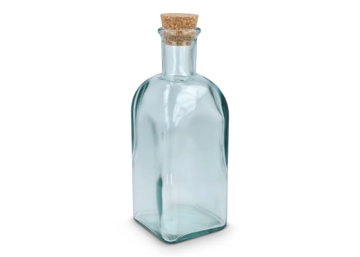 Bouteille publicitaire 500 ml en verre recyclé ReuuZ Transparent