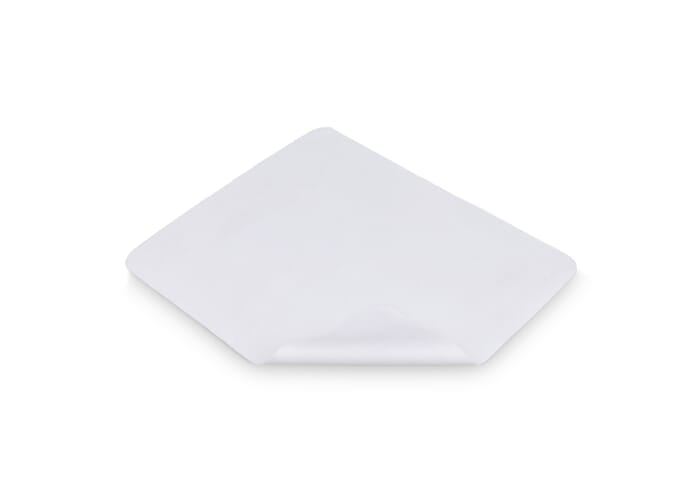 Tapis de souris microfibre antidérapant personnalisé Blanc