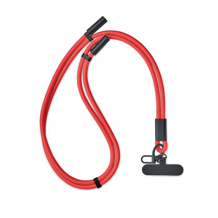 Cordon de charge personnalisable 60W RPET Cocharge Rouge