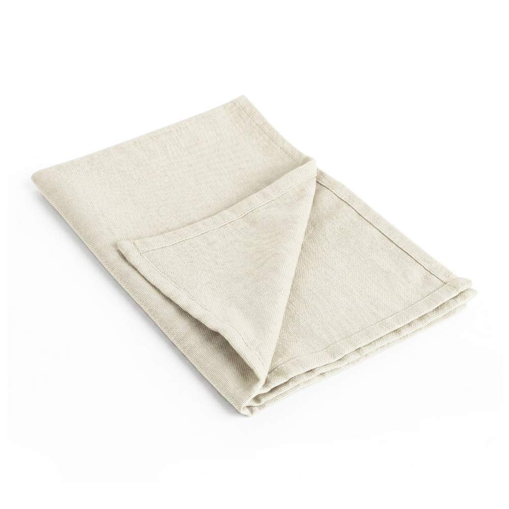 Torchon de cuisine en coton recyclé 180g à personnaliser STELE Naturel