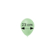 Ballon gonflable rose de forme ovale, présenté de face avec une indication de largeur, sans personnalisation visible. Ballon gonflable rose de forme ovale, présenté de face avec une indication de largeur, sans personnalisation visible.