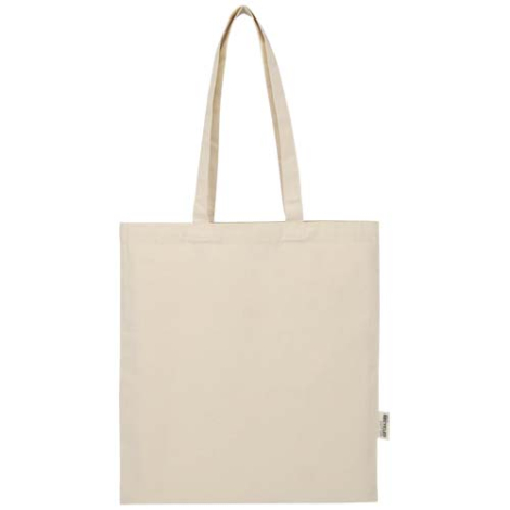 Sac à personnaliser 140g en coton recyclé Madras Blend