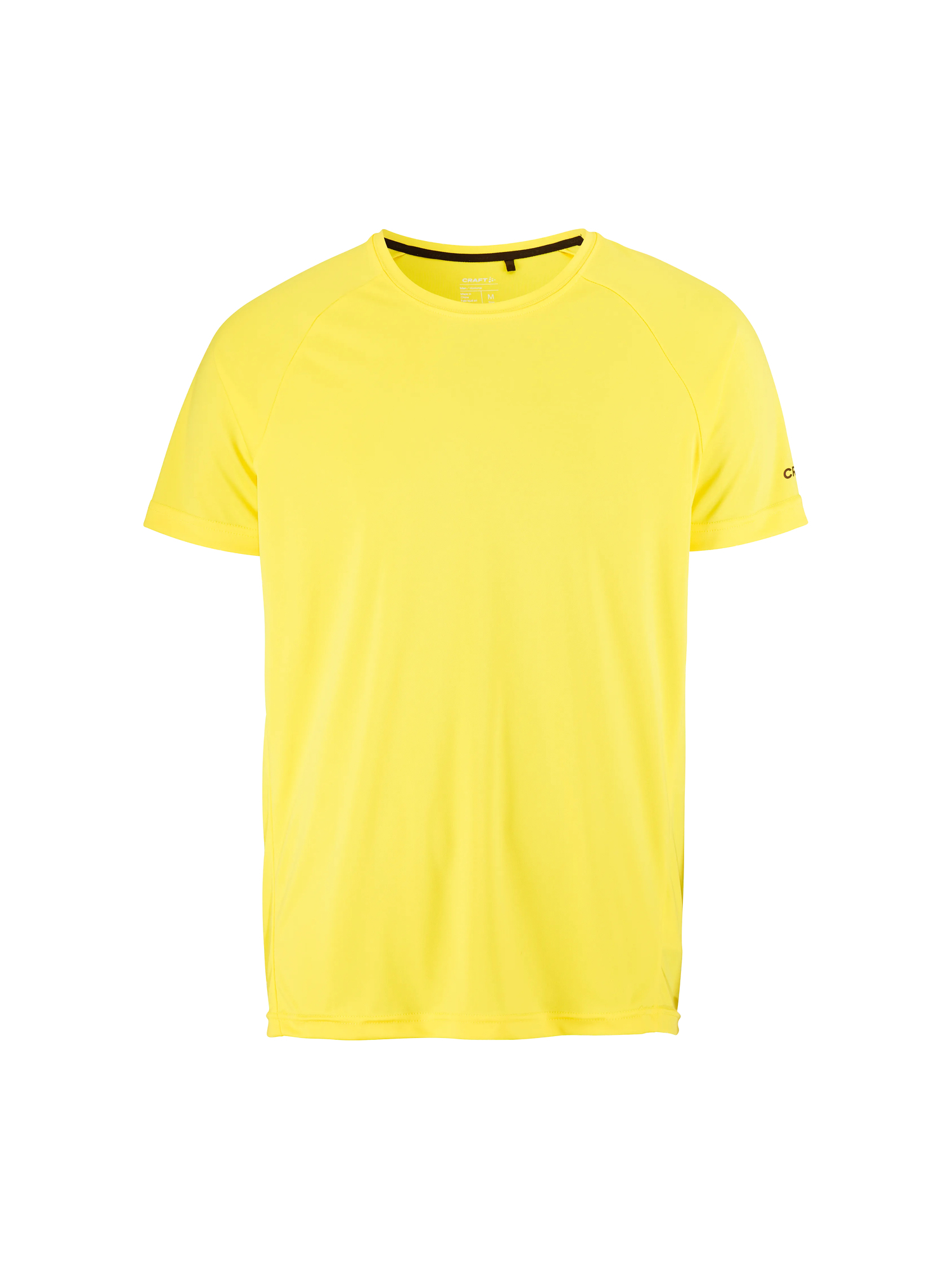 T-shirt running personnalisé polyester recyclé homme - CRAFT Citrus