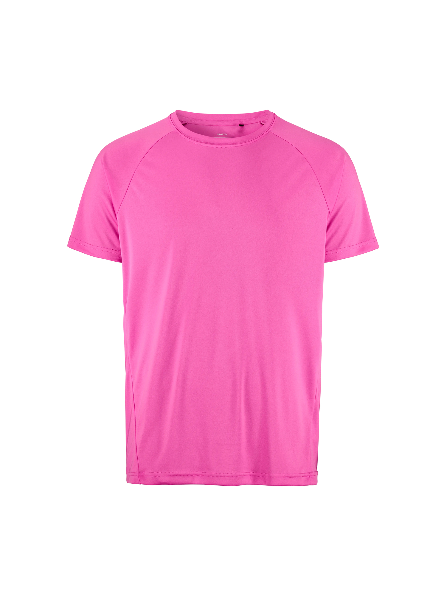 T-shirt running personnalisé polyester recyclé homme - CRAFT Magenta