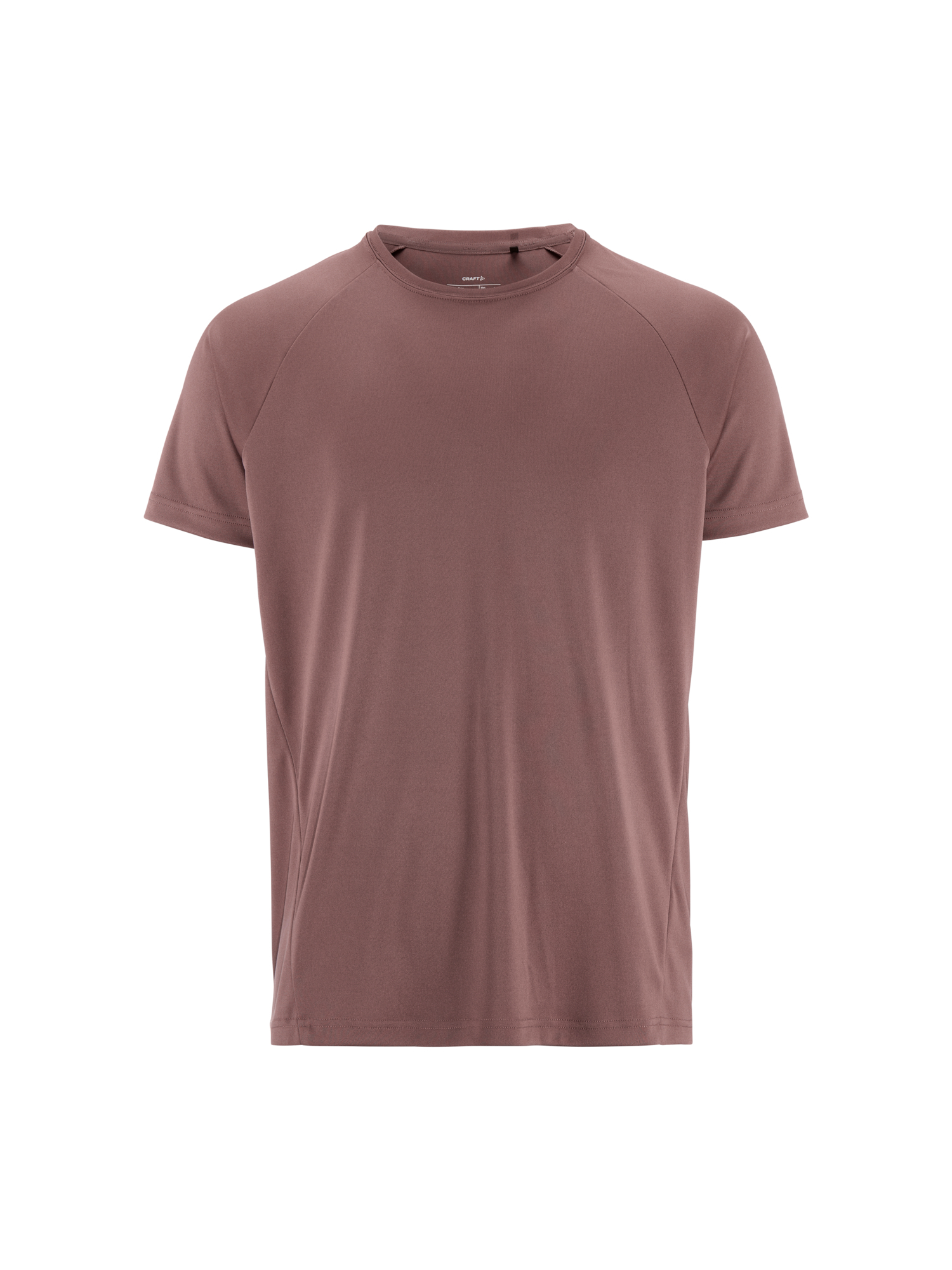 T-shirt running personnalisé polyester recyclé homme - CRAFT Prune