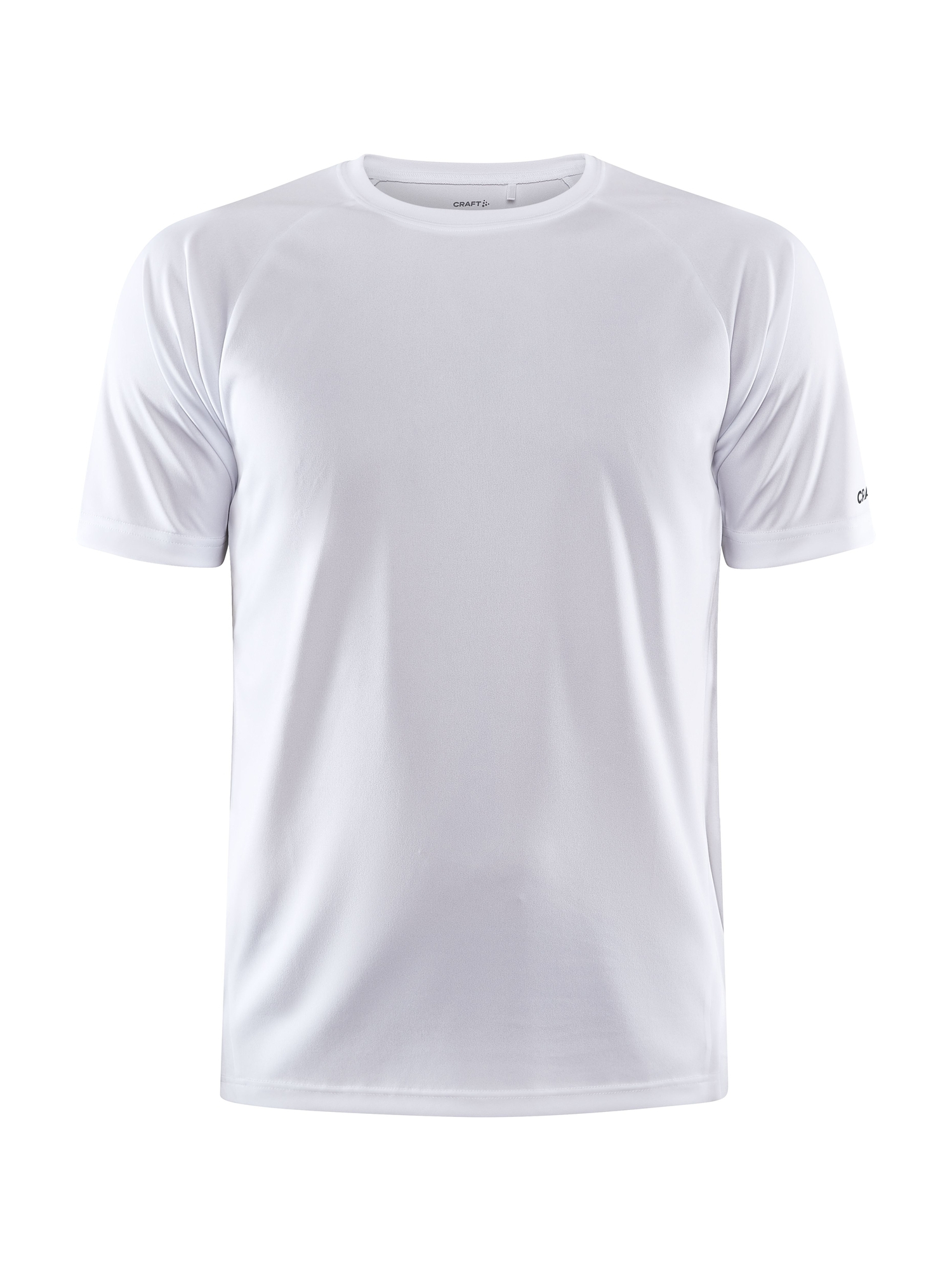 T-shirt running personnalisé polyester recyclé homme - CRAFT White