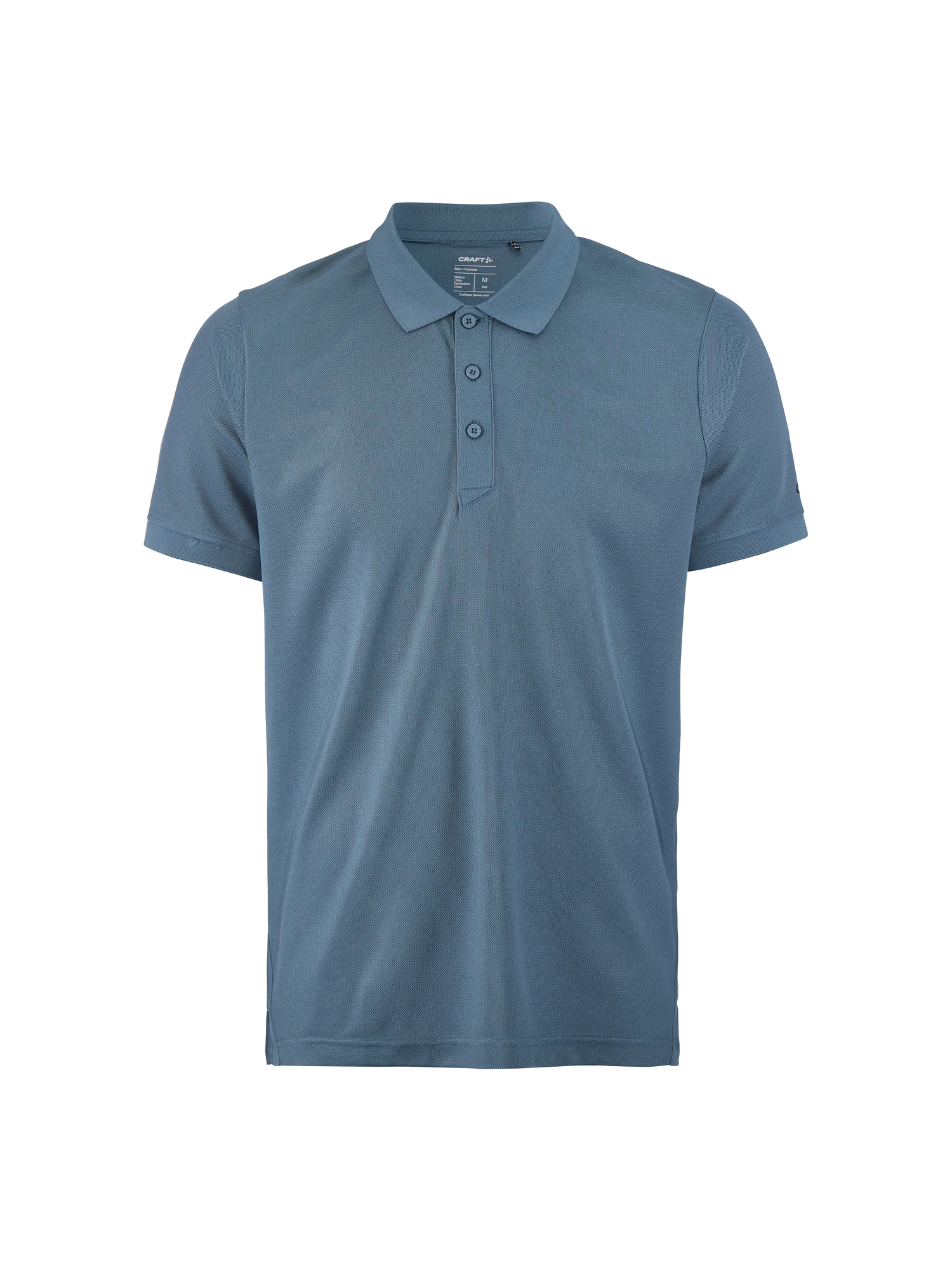 Polo sport publicitaire homme polyester recyclé - CRAFT Real