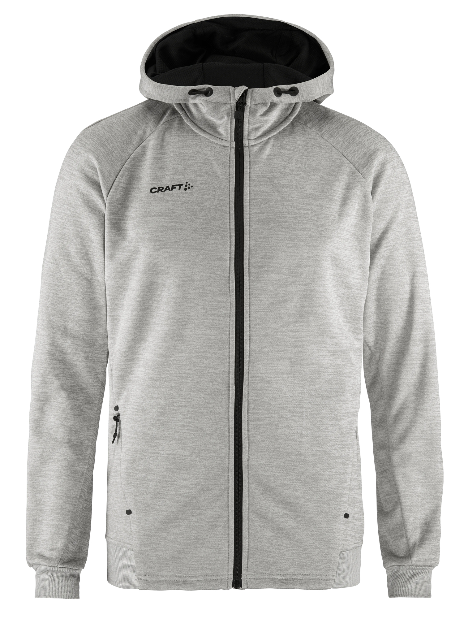 Veste à capuche sportswear publicitaire - CRAFT Gris_clair